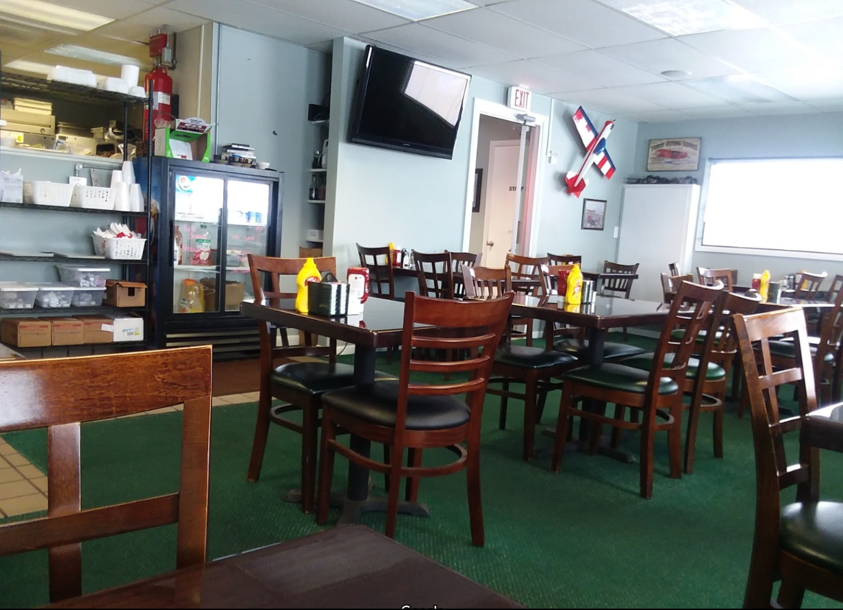 Interior view of the dining room